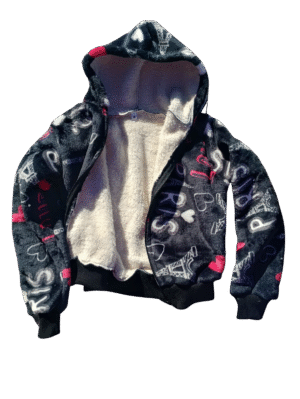 campera polar piel